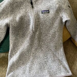 Patagonia Heathered Gray Pullover
